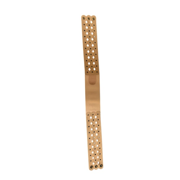 Anthropologie Tan Belt with Gold Accents - Picture 8 of 8